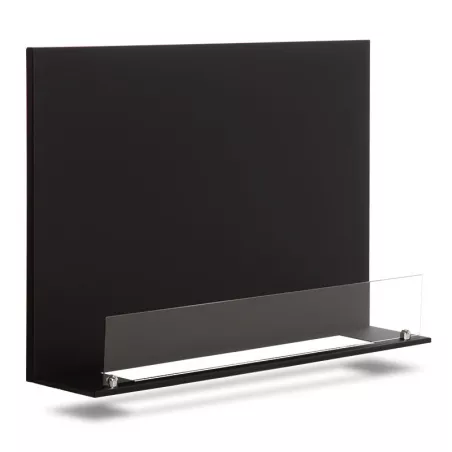 Zwarte stalen platen om je bio-ethanol brander te versieren Staalplaat breedte 75 cm platen voor 52 cm brander