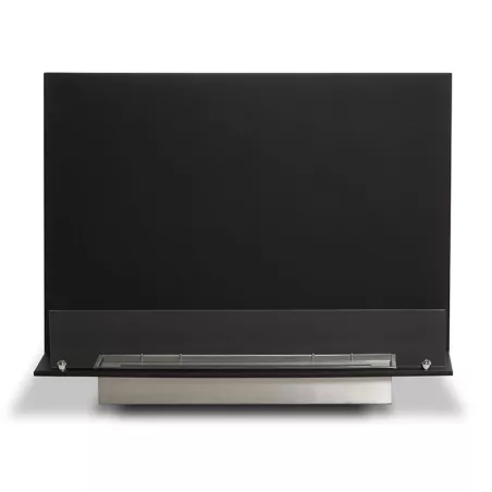 Zwarte stalen platen om je bio-ethanol brander te versieren Staalplaat breedte 75 cm platen voor 52 cm brander