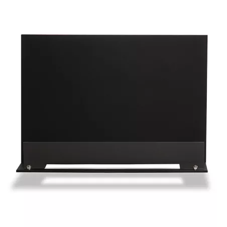 Zwarte stalen platen om je bio-ethanol brander te versieren Staalplaat breedte 75 cm platen voor 52 cm brander