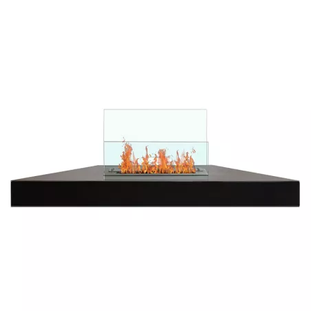 Hoekhaard Anglo, 110 x 30 x 9,5 cm Kleur Geborsteld roestvrij staal