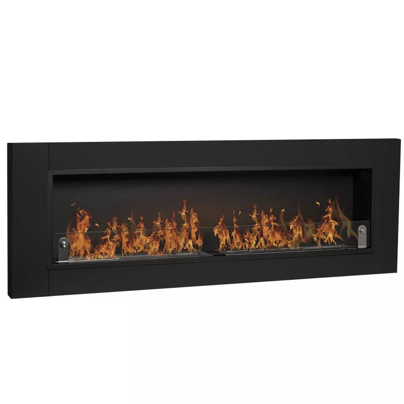 Cynthera XXL bio-ethanol haard - 1,8 meter Kleur Zwart