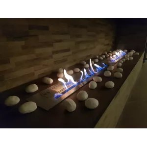 9 kW verwarming, 100 cm ethanol inzetstuk