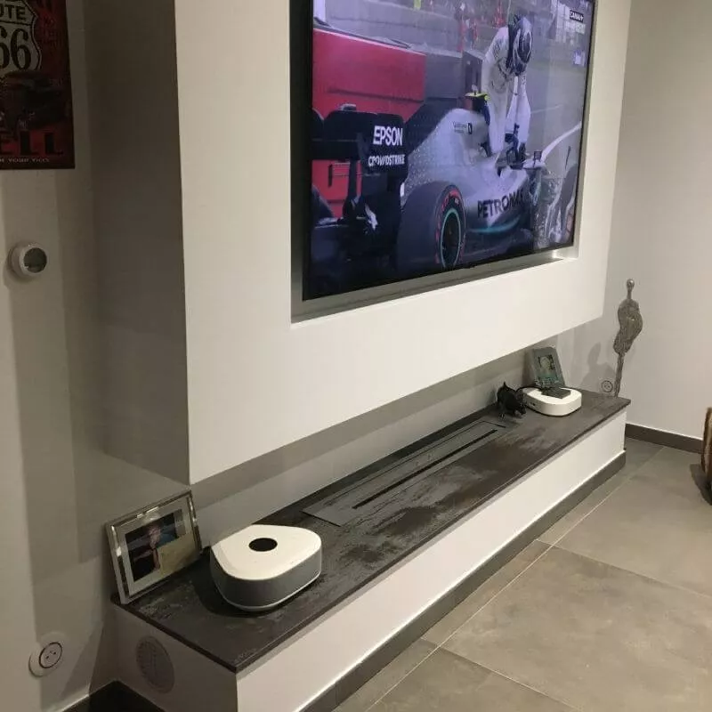 Een grote brander van 140 cm!