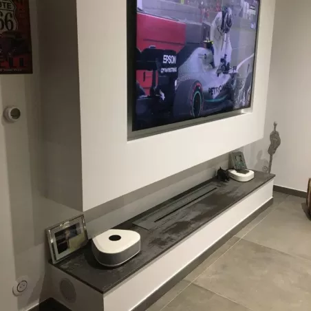 Een grote brander van 140 cm!