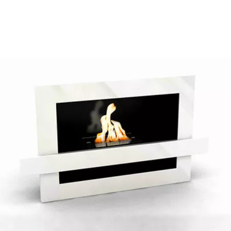 Urban bio-ethanol haard, 110x65x24cm Kleur Wit
