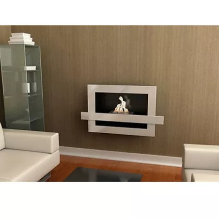 Urban bio-ethanol haard, 110x65x24cm Kleur Wit