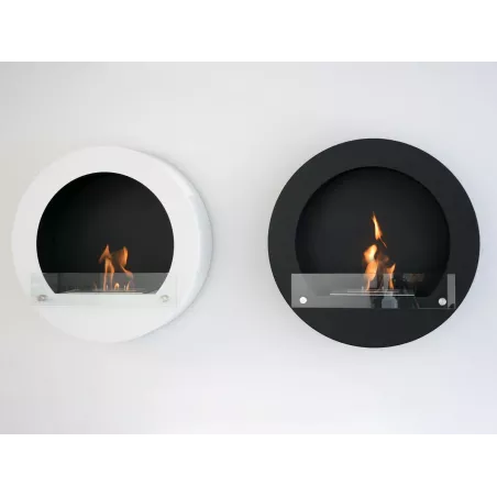 Hublo ronde ethanol haard Kleur Zwart