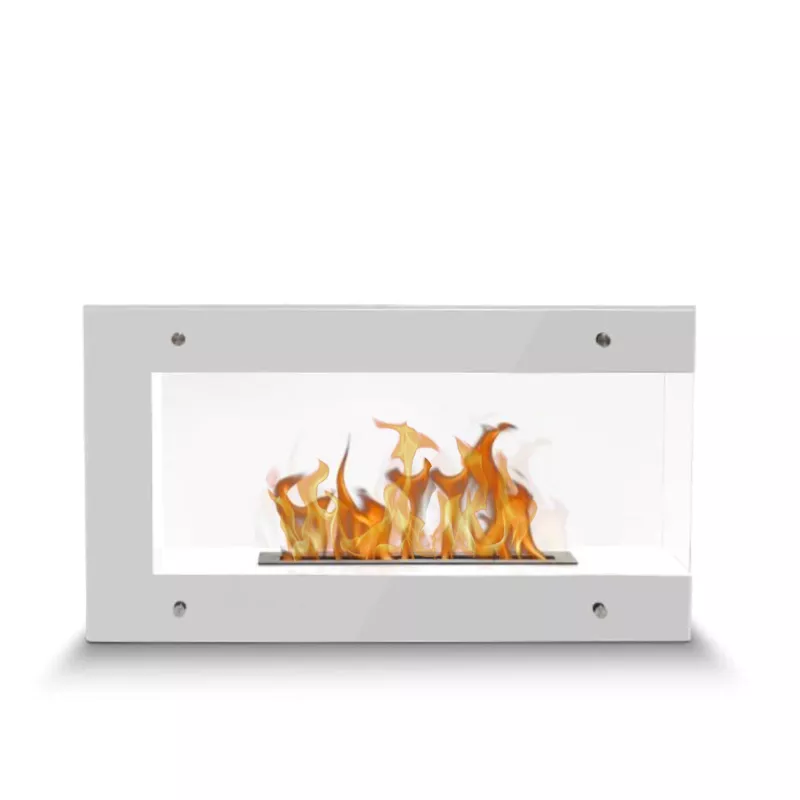 1-pits staande haard Torino Grande Kleur Briljant wit