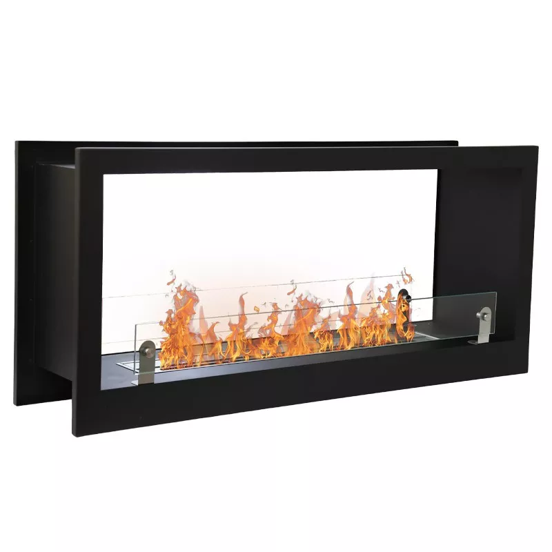 VERRA XL inbouwhaard Kleur Zwart