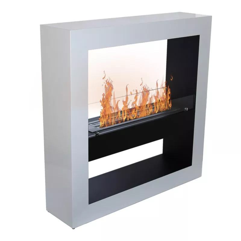 Calgari XXL ethanol haard, brander 80 cm Kleur Briljant wit