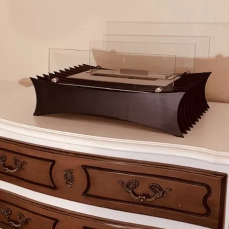 Toscane, 3kW vrijstaande haard. Kleur Zwart
