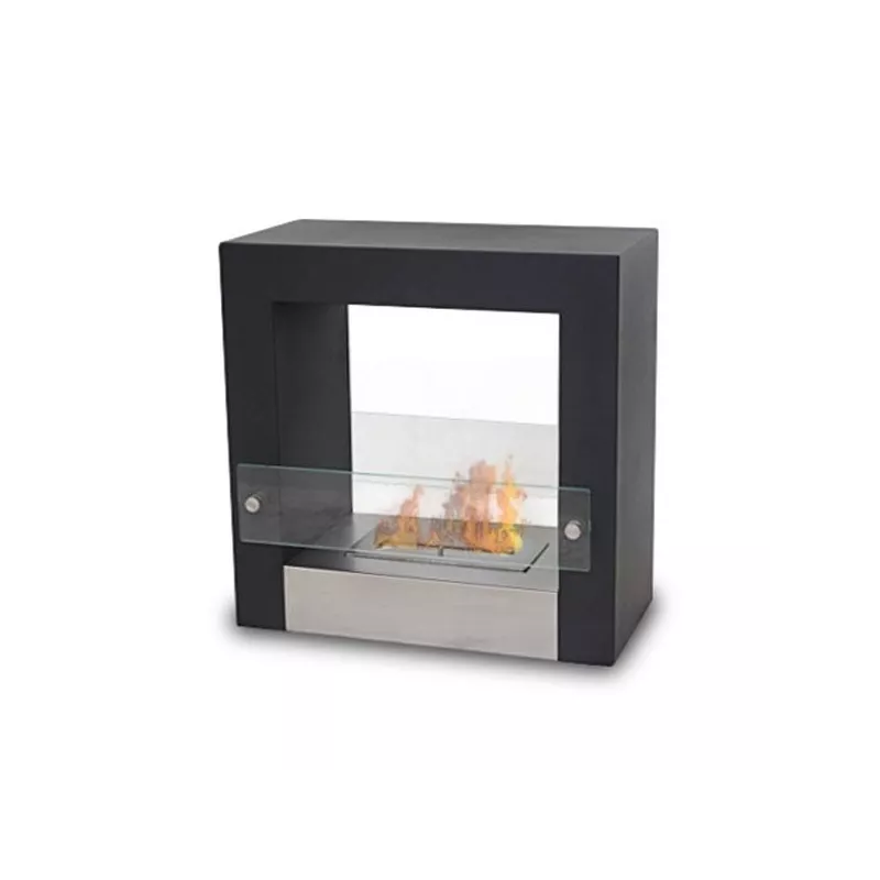 Escape ethanol haard, 50x50x25cm Kleur Zwart
