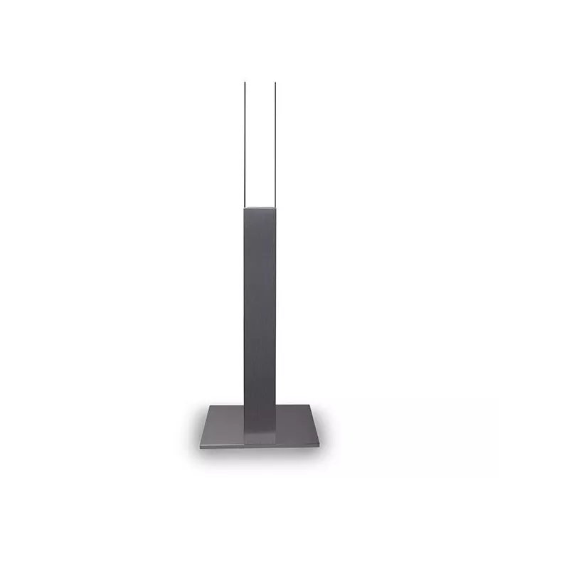 Ethanol Torenhaard, 45 x 45 x 135cm Kleur Geborsteld roestvrij staal