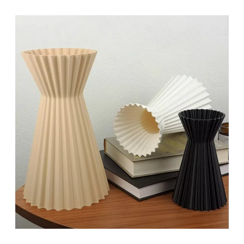 Cocktailvaas met ultradesign Kleur Zwart Grootte 20 cm