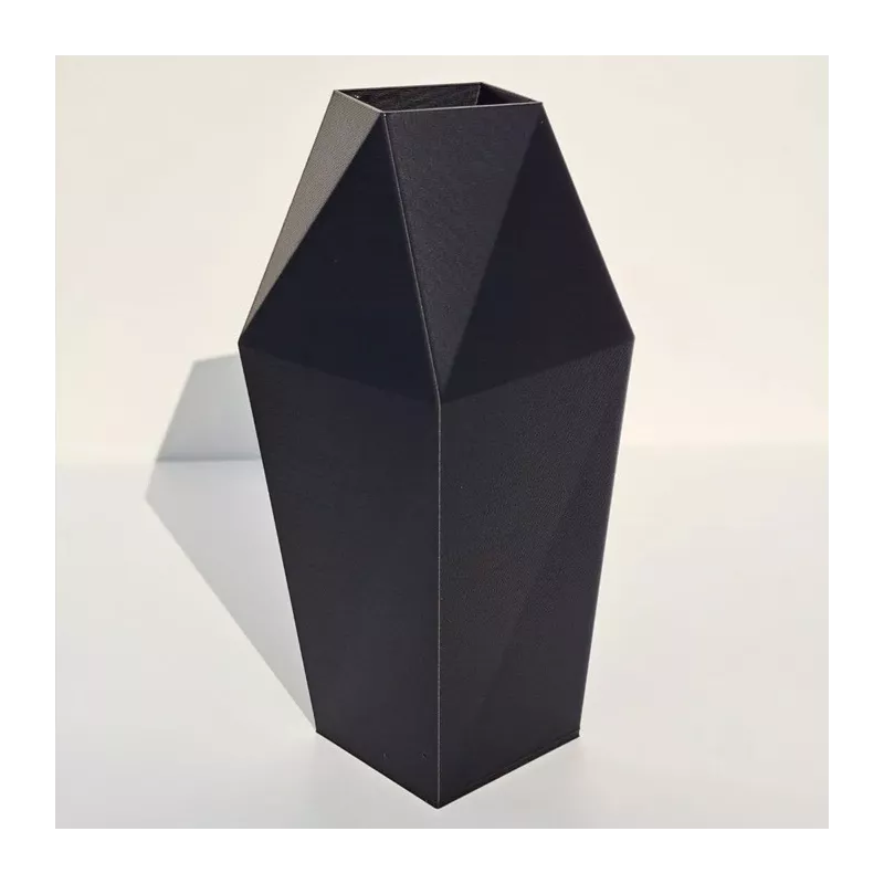 Trofee decoratieve vaas Kleur Zwart Grootte 20 cm