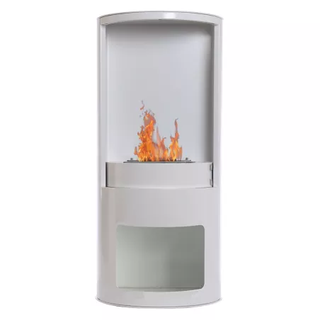 Shoto 3 kW hout ethanol kachel Kleur Wit