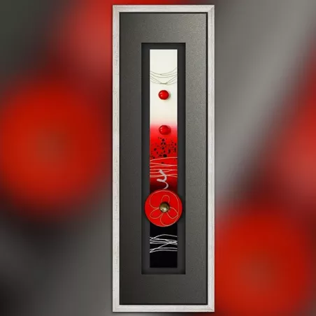 Abstract schilderij rood : Wikao ontwerp en thuis
