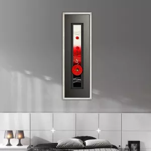 Abstract schilderij rood : Wikao ontwerp en thuis