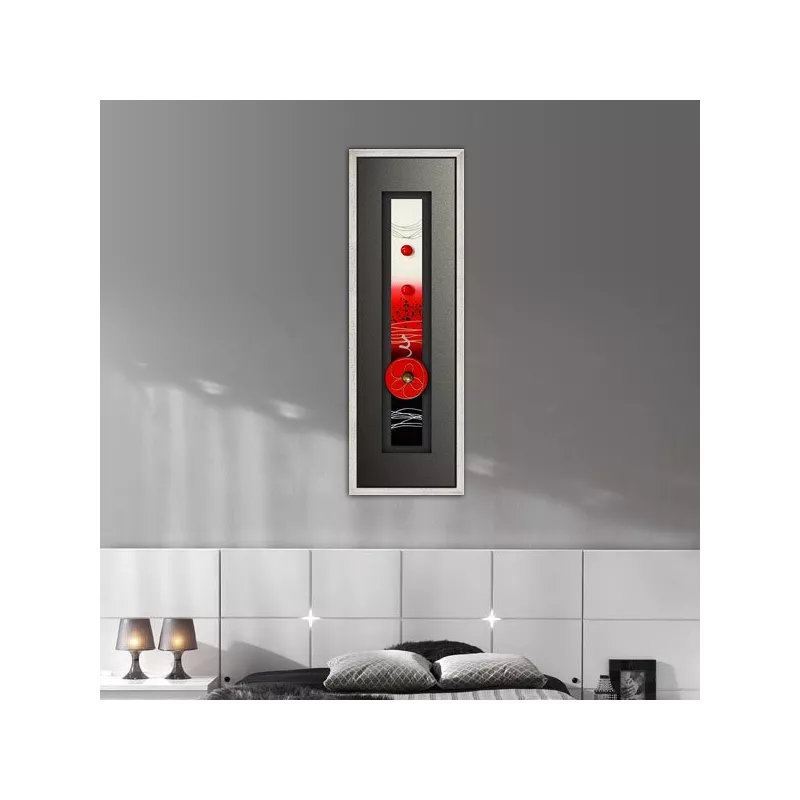 Abstract schilderij rood : Wikao ontwerp en thuis