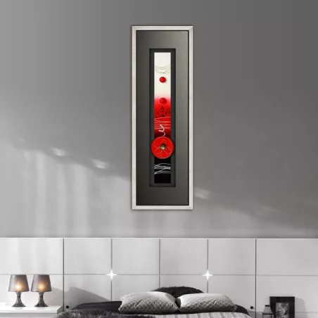 Abstract schilderij rood : Wikao ontwerp en thuis