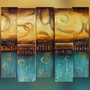 3D reliëfschilderij, 85 x 100 cm