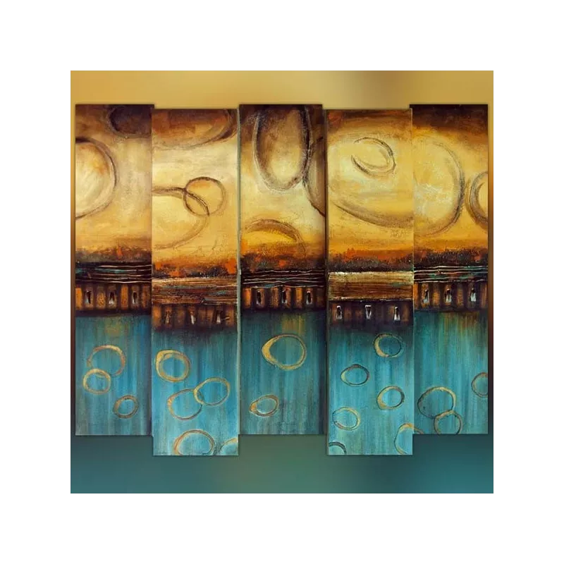3D reliëfschilderij, 85 x 100 cm