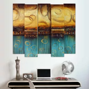 3D reliëfschilderij, 85 x 100 cm