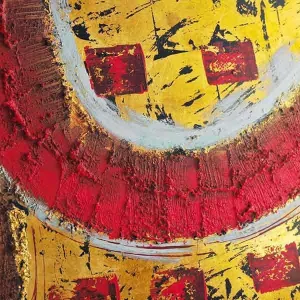 Chinees schilderij, Aziatisch schilderij 60x120cm