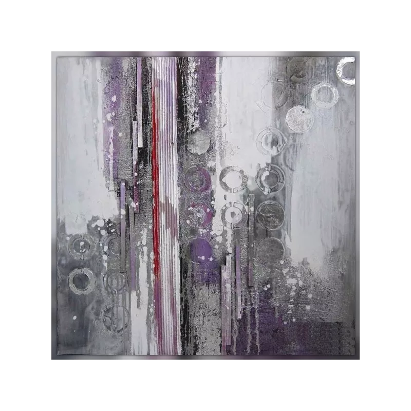 Abstract schilderij parma, ontwerp canvas 100 x 100