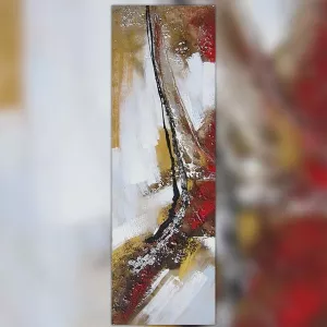 Modern schilderij, art nouveau doek 50 x 150 cm