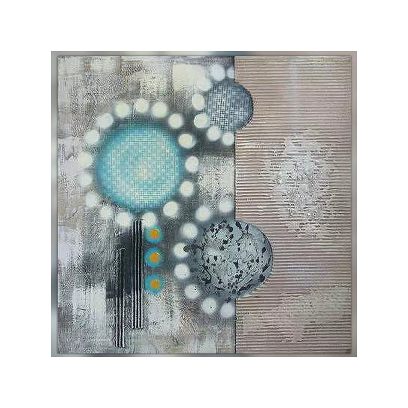 Pop paint, zeefdruk stijl schilderij 80 x 80