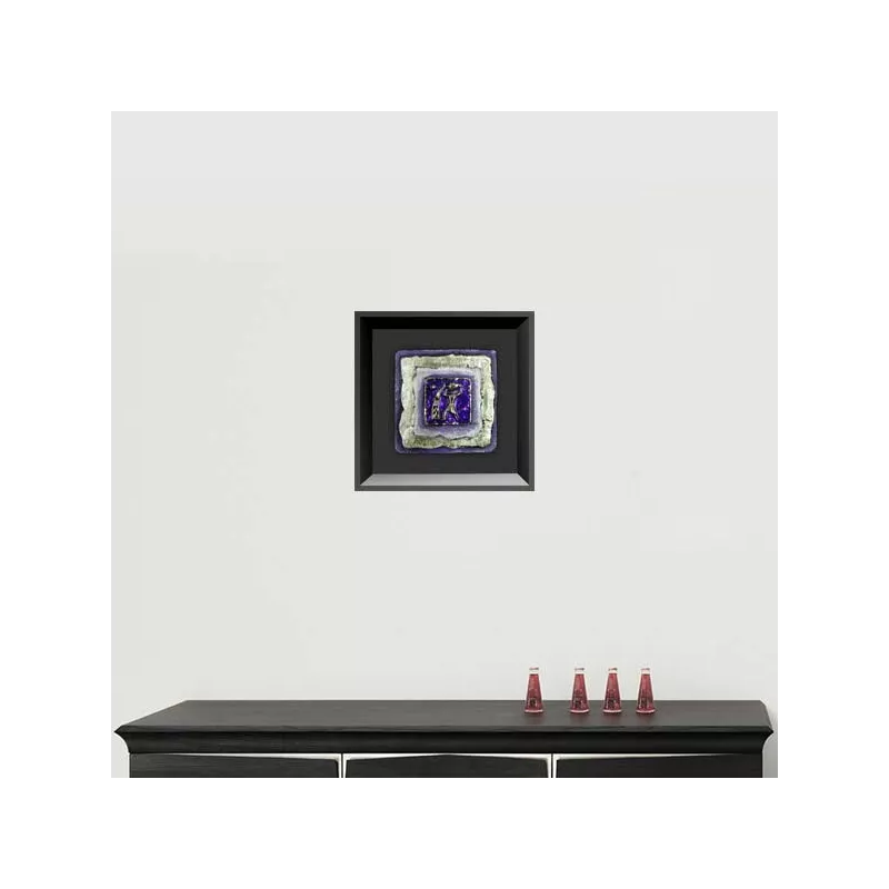 schilderij met een Waterman, formaat 23 x 23 cm
