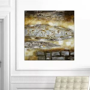 Decoratieve verf oude stijl, 100x100cm