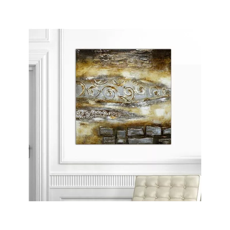 Decoratieve verf oude stijl, 100x100cm