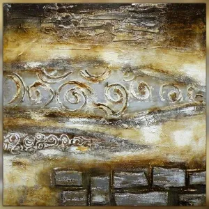 Decoratieve verf oude stijl, 100x100cm