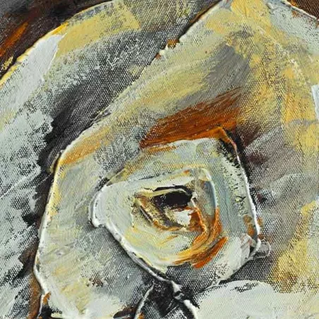 Panoramisch rozenknopschilderij, 120 x 40 cm