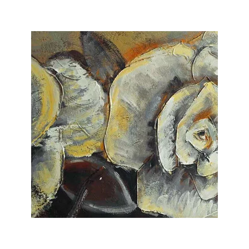 Panoramisch rozenknopschilderij, 120 x 40 cm